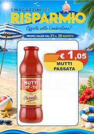 Volantino Magazzini del Risparmio Pagina 8: Mutti Passata €1,05