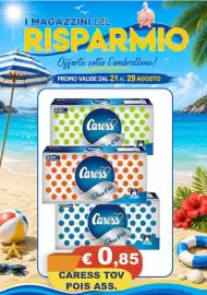Volantino Magazzini del Risparmio Pagina 6: Caress tov pois ass €0,85