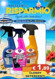 Volantino Magazzini del Risparmio Pagina 7: Clendy Detergenti €1,89