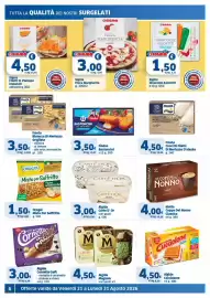 Volantino Ok Sigma Pagina 6: Frosta Bistecca Di Merluzzo Grigliata €3,50, Algida Magnum €4,50
