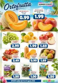Volantino MercADone Pagina 11: Bonduelle rucola I.G.P. €1,00, Pomodori datterini mix €3,49