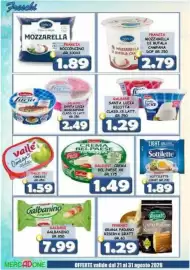 Volantino MercADone Pagina 14: Mozzarella Bocconcino €1,89, Galbani Crema Bel Paese XB €1,49