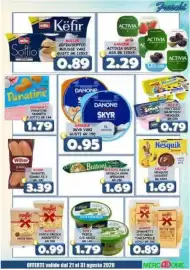 Volantino MercADone Pagina 15: Bippi pesto cis aglio €1,79, Danone Skyr Vari €0,95