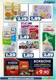 Volantino MercADone Pagina 17: Caffè trombetta Gusto Forte €2,89, Parmalat Disney Cioco €1,89