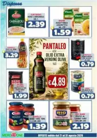 Volantino MercADone Pagina 18: Spadoni Pane Nero €1,99, Barilla sugo vari tipi €1,39