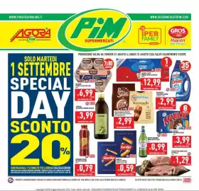 Volantino Supermercati Agorà Pagina 1: Stagioni d'Italia passata toscana €0,79