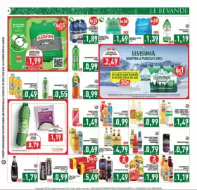 Volantino Supermercati Agorà Pagina 19: Lurisia chinotto / gazzosa / aranciata €4,79, Schweppes agrumi limone €0,99
