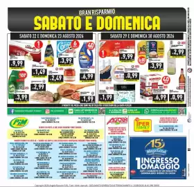 Volantino Supermercati Agorà Pagina 24: Kimbo Caffè in capsule €6,99, Tonno all'olio di oliva €3,99