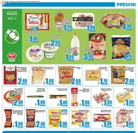 Volantino Sacoph Pagina 3: Rana lasagne sfogliagrezza €1,79, Wüber Wurstei Wuber gli Originali Pollo €1,00
