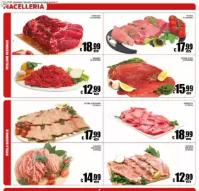 Volantino Sacoph Pagina 8: Fettine scelte di scottona €15,99, Tagliata di scottona €17,99
