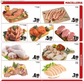 Volantino Sacoph Pagina 9: Tagliata di suino €7,99, Salsiccia macinata di suino €3,99
