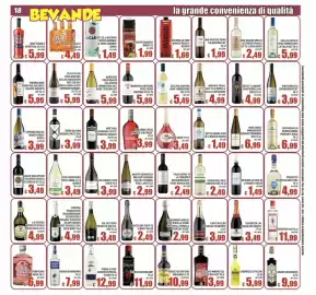 Volantino Top Supermercati Pagina 18: Varvaglione Primitivo Salento/Rosato Salento €5,99, Melini Chianti Vino €3,99