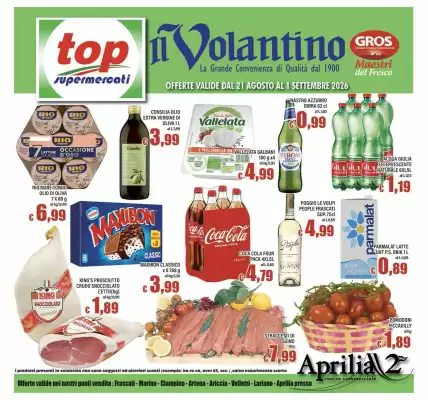 Volantino Top Supermercati (valido fino al 1-09)
