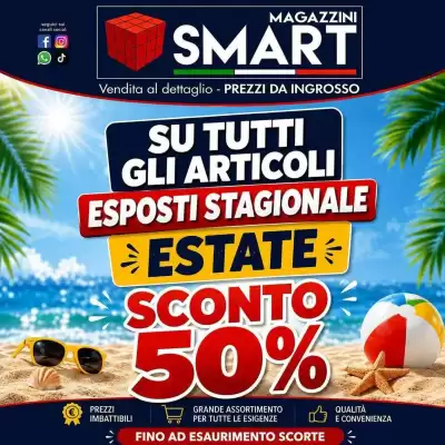 Volantino Magazzini Smart (valido fino al 25-08)