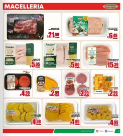 Volantino Gesad Supermercati Pagina 5: Amadori sovracosce di pollo 10+ €5,00, Bocconcini di pollo Gusto Ricco €4,99
