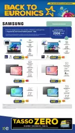Volantino Euronics Tufano Pagina 10: Galaxy Book5 360 €1.099,99, Galaxy Tab S10 Lite €289,99
