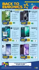 Volantino Euronics Tufano Pagina 17: Oppo A6 €199,99, Motorola moto G57 5G €199,00
