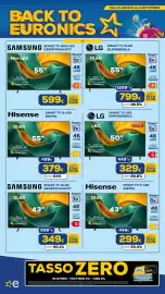 Volantino Euronics Tufano Pagina 22: Hisense SMART TV Q-LED 55E79S €379,00, Hisense SMART TV Q-LED 43E79S €299,00