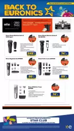 Volantino Euronics Tufano Pagina 41: Braun Rasoio Elettrico Series 5 52-B1000s €74,99