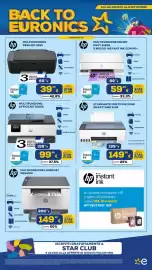 Volantino Euronics Tufano Pagina 7: Hp multifunzione officejet 8125e €99,99, Hp multifunzione deskjet 2921 €39,99