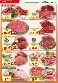 Volantino Ipercarni Pagina 2: Fettine scelte di manzo €14,95, Piacentine con osso di scottona €9,99
