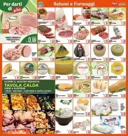 Volantino Supermercati EffePiù Pagina 4: Fiorucci Salame Napoli L'Etto €1,29, Auricchio mini provolettine €1,39
