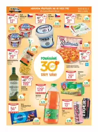 Globus leták týden 35 Strana 10: Lučina €1,28, Zorba bílý jogurt €59,90