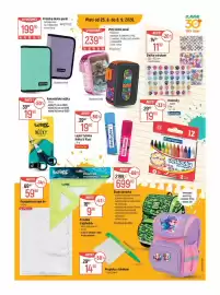 Globus leták týden 35 Strana 14: Oxybag prázdný školní penál €199,90, WIKY nůžky €19,90