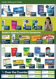 Alpha Pharm catalogue Page 3: OsteoEze Gold Capsules €339,95, Benylin All-in-One Syrup €129,95
