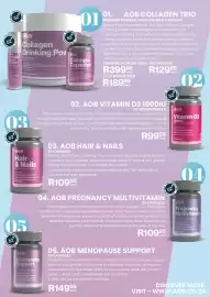 Alpha Pharm catalogue Page 7: AOB Collagen Trio €399,95
