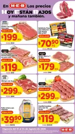 Folleto HEB semana 34 Página 1: Supreme Costilla Short Rib €299,00