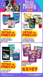 Folleto HEB semana 34 Página 13: Whiskas Soufflé €342,00