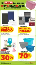 Folleto HEB semana 34 Página 21: Lámparas y Despertadores de Personajes Infantiles