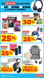 Folleto HEB semana 34 Página 22: ADATA Memorias, Controles de Videojuegos