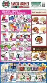 99 Ranch weekly ad Page 1: Teriyaki Chicken €6,99, Nan Hua Herbal Tea €11,99