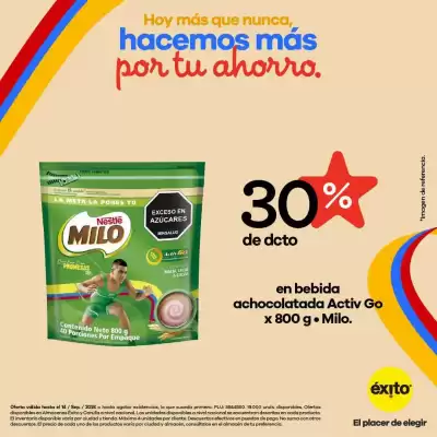 Éxito (válido hasta 14-09)