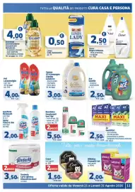 Volantino Il Punto Sigma Pagina 11: Lines Lady Anatomico €0,50, Lysoform Pavimenti Spray Tutto In Uno €2,00