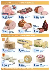 Volantino Il Punto Sigma Pagina 2: Piacenti Prosciutto Arrosto Alla Griglia €1,50, Amadori Gran Rosty Di Tacchino €1,00