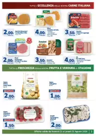 Volantino Il Punto Sigma Pagina 3: Fileni Cotolette di Pollo €4,00, Martini Salsiccia Luganega €3,50