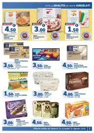 Volantino Il Punto Sigma Pagina 5: Algida Magnum vari gusti €4,50, Algida Carte D' Or €3,00