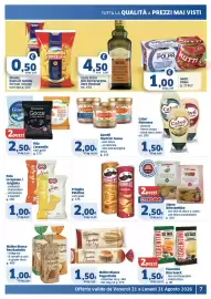 Volantino Il Punto Sigma Pagina 7: Zarotti Filetti Di Tonno €2,00, Pringles Patatine vari gusti €2,00