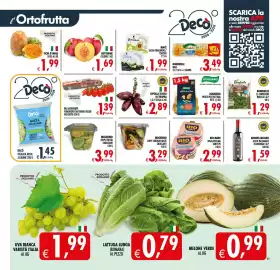 Volantino Decò Local Pagina 13: Gli Assoluti Pomodoro Datterino Rosso €1,39, Ruggiero patate per frittura rete €1,99