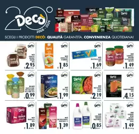 Volantino Decò Local Pagina 15: Decò Ragù classico €2,19, Decò candeggina profumata €0,85