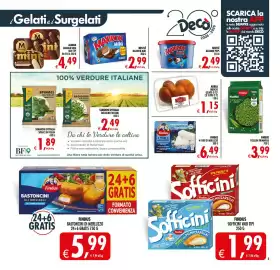 Volantino Decò Local Pagina 6: Maxibon mini classic Nestlé €2,99, Aurea brioscia cu' tuppù €1,15