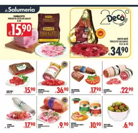 Volantino Deco Maxistore Pagina 10: Rigamonti bresaola punta d'anca €36,90, Gusto Decò Prosciutto San Daniele D.O.P. €34,90