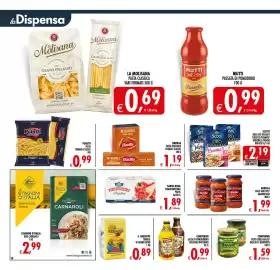 Volantino Deco Maxistore Pagina 16: Poiatti pasta formati classici €0,99, Scotti Riso Oro Insalate €2,19