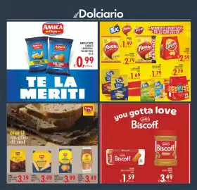 Volantino Deco Maxistore Pagina 21: Tuc Crisp €1,69, Lotus Biscoff Creamy €3,49
