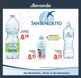 Volantino Deco Maxistore Pagina 4: San Benedetto acqua libera €0,33, San Benedetto Acqua Easy Ecogreen €0,29