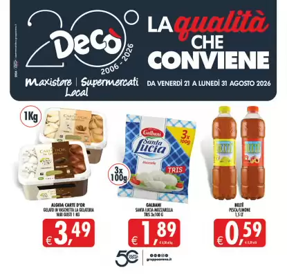 Deco Maxistore (valido fino al 31-08)