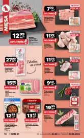 Netto gazetka tydzień 35 Strona 12: Boczek wieprzowy Sztuka Mięsa €12,99